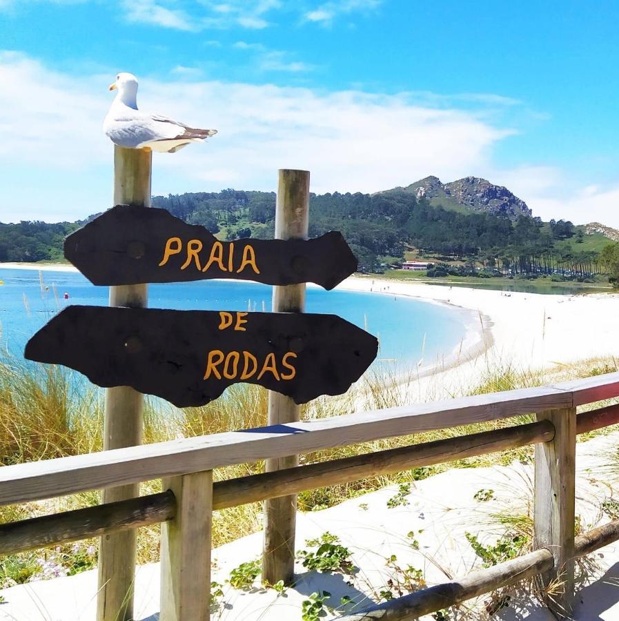 Atico Playa A Xunqueira - Moana, A 15 Min De Vigo Appartement Buitenkant foto